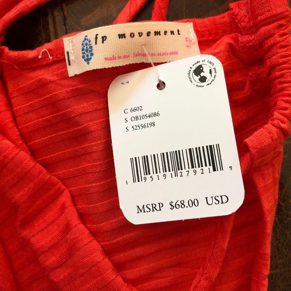 Free People FP Movement Halter Strappy Mini Dress - Picture 9 of 10